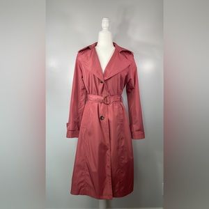 Via Spiga raincoat trenchcoat in rouge